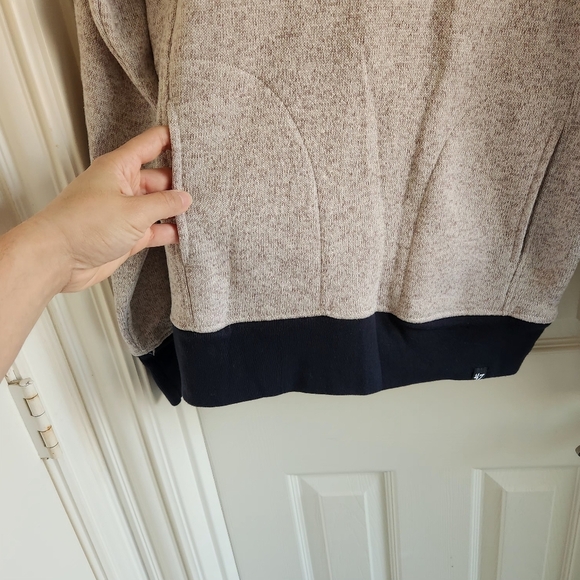 Seattle Seahawks NFL Football Lined 1/4 Zip Sweatshirt Mens Small‎ - Picture 5 of 8